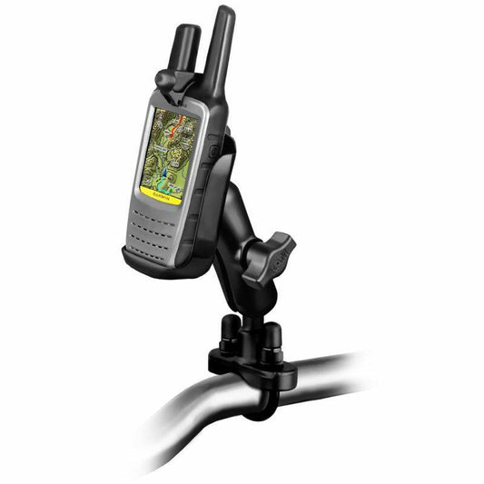 RAM-B-149Z-GA47 RAM® Handlebar U-Bolt Double Ball Mount for Garmin Rino 610, 650 & 655t