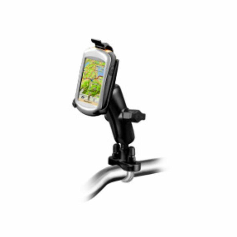 RAM-B-149Z-GA48U RAM® Cradle for Garmin eTrex 10, 20 and 30 series with Handlebar U-Bolt Mount on handlebars