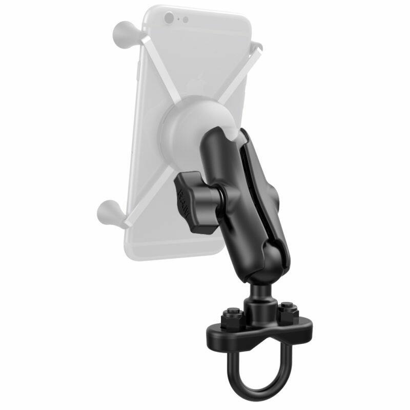 RAM-B-149Z-QU1 RAM® Handlebar U-Bolt Base with Double Socket Arm