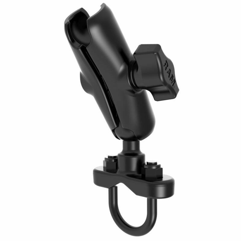 RAM-B-149Z-QU1 RAM® Handlebar U-Bolt Base with Double Socket Arm