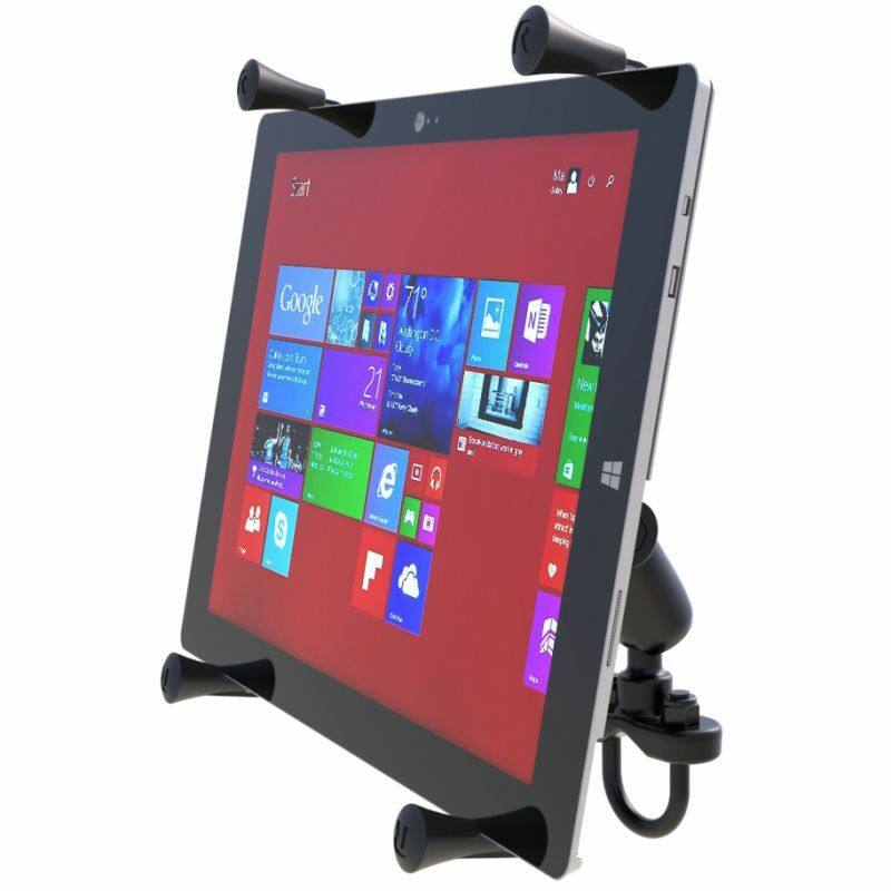 RAM-B-149Z-UN11U RAM® X-Grip® Large Tablet Mount with Handlebar U-Bolt Base