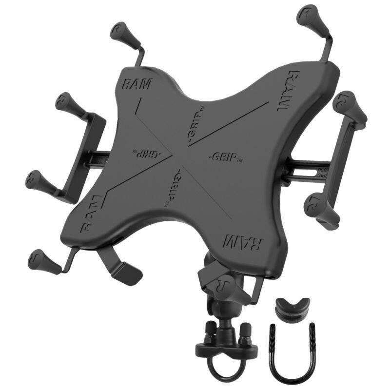 RAM-B-149Z-UN9U RAM® X-Grip® Handlebar U-Bolt Mount for 9"-10" Tablets