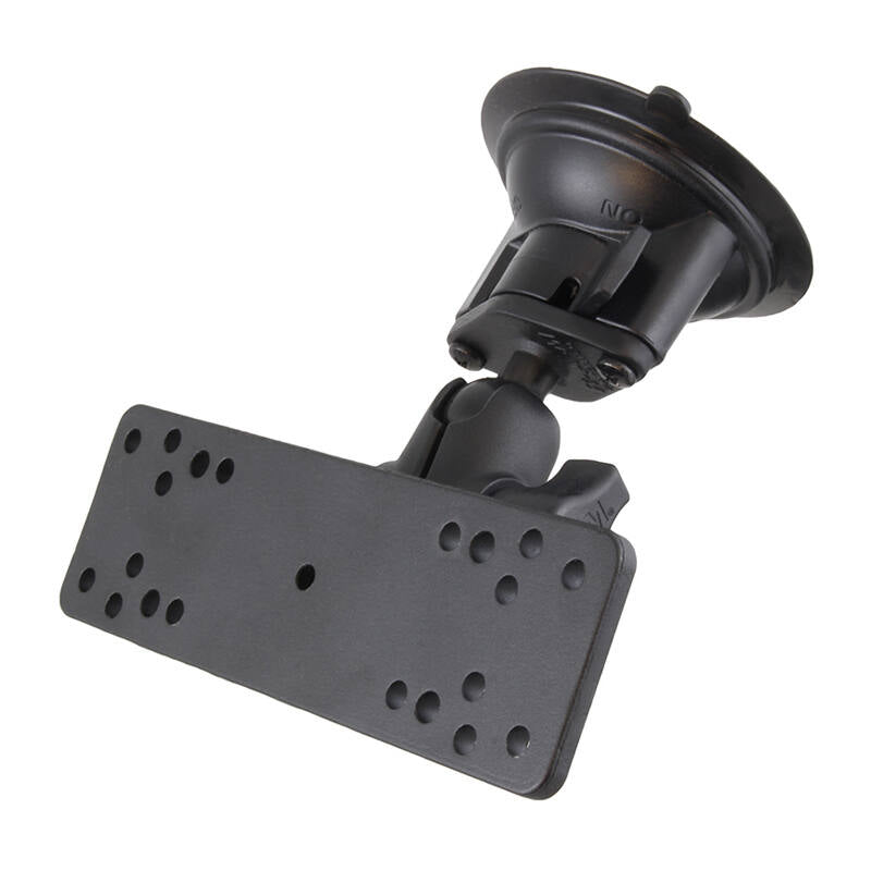 RAM-B-166-A-111U RAM® Twist-Lock™ Suction Cup Mount with Universal Electronics Plate - Short Arm