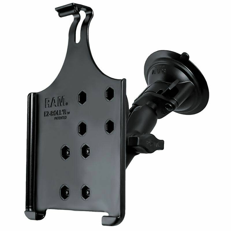 RAM iPad Mini 1-3 Cradle with Twist-lock Suction Cup Mount - No case / sleeve
