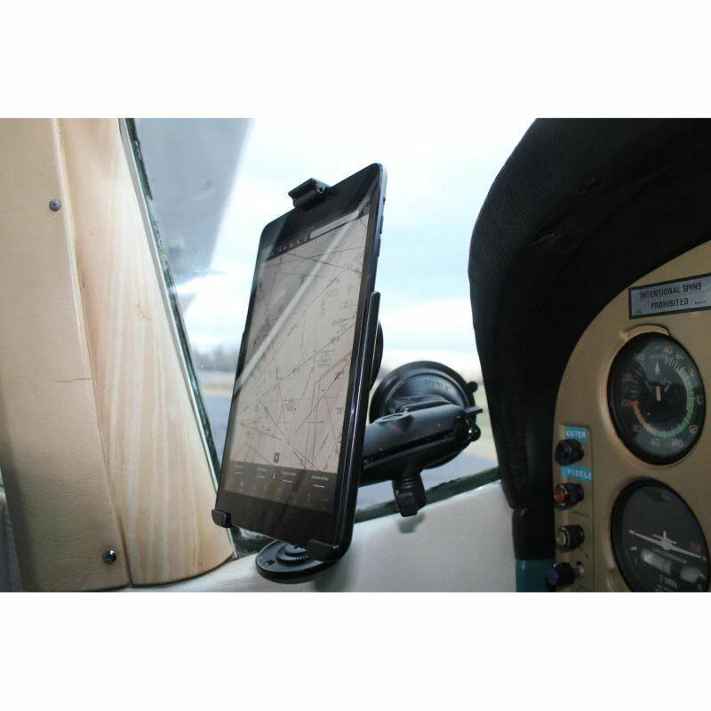 RAM iPad Mini 4 & 5 Cradle with Twist-lock Suction Cup Mount - No case / sleeve