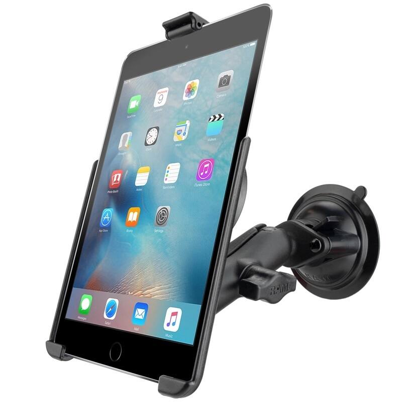 ram-b-166-ap20u RAM iPad Mini 4 & 5 Cradle with Twist-lock Suction Cup Mount