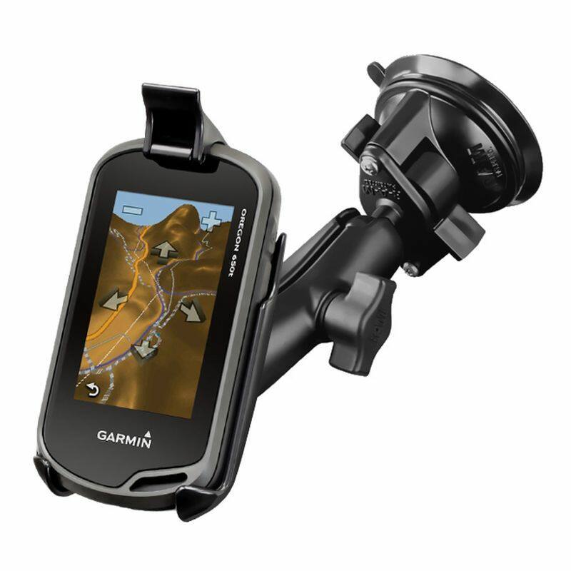RAM-B-166-GA31 RAM® Twist-Lock™ Suction Cup Mount for Garmin Oregon 200, 750T + More