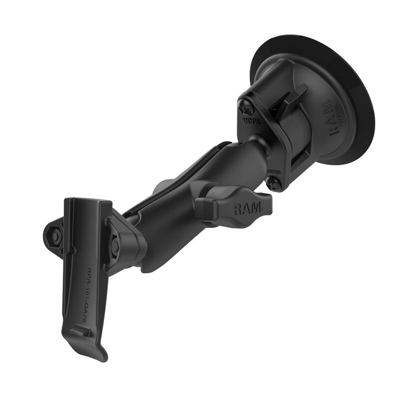 RAM-B-166-GA76U RAM® Twist-Lock™ Suction Cup Mount with Garmin Spine Clip Holder