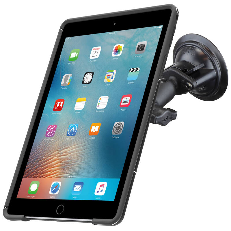 RAM-B-166-OT3U RAM® Twist-Lock™ Suction Cup Mount with Quick Release for OtterBox uniVERSE Case for iPads