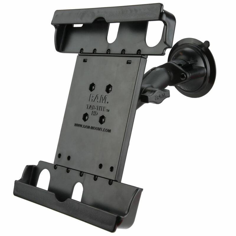 RAM-B-166-TAB20U RAM® Tab-Tite™ Suction Cup Mount for 9"-10.5" Tablets with Case