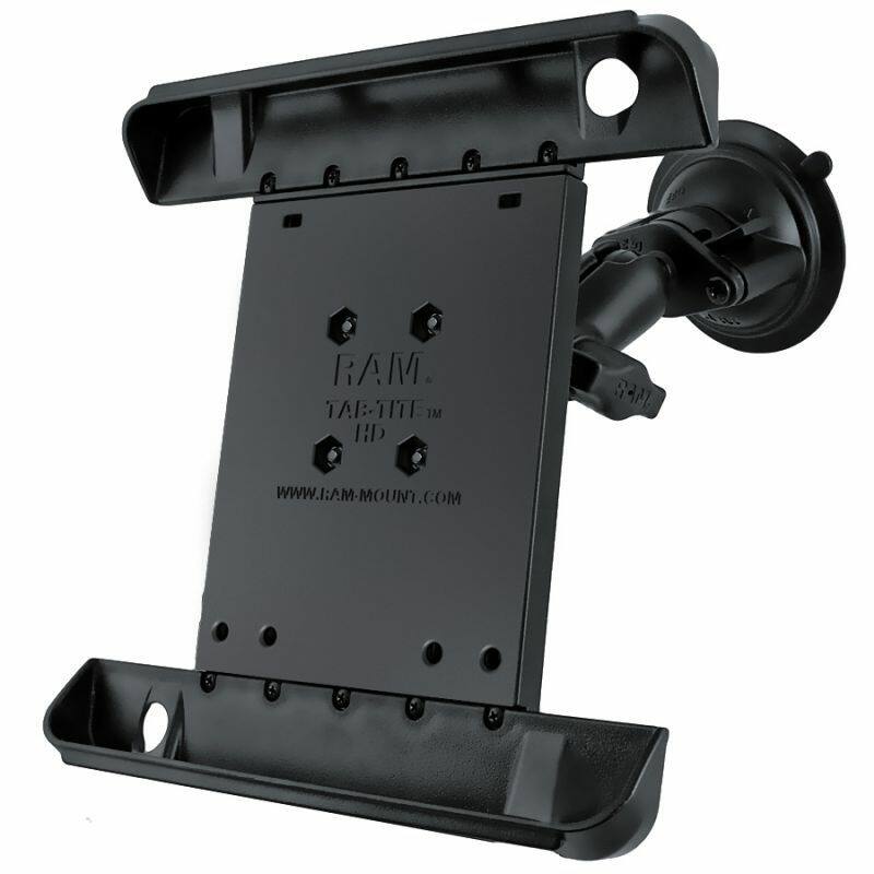RAM-B-166-TAB6U RAM® Tab-Tite™ with RAM® Twist-Lock™ Suction Cup for iPad 9.7 + More - empty