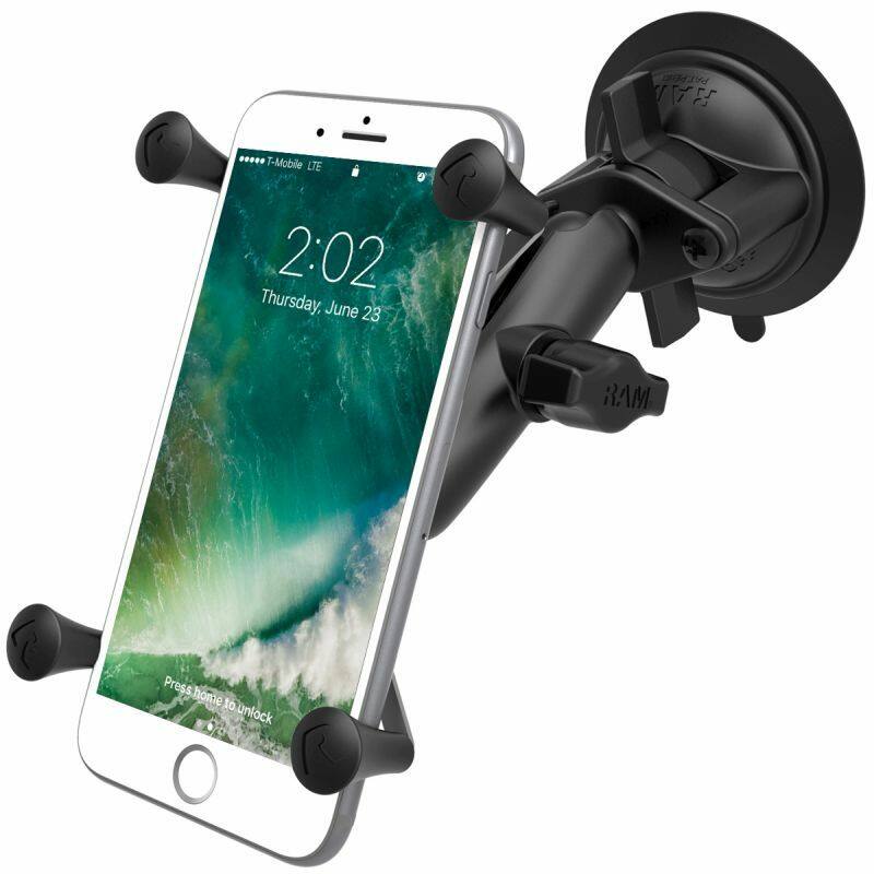 RAM-B-166-UN10U RAM® X-Grip® Large Phone Mount with RAM® Twist-Lock™ Suction Cup Base