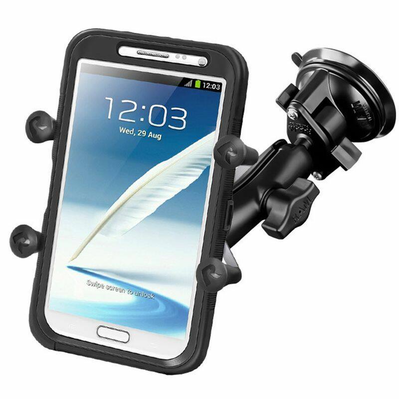 RAM-B-166-UN10U RAM® X-Grip® Large Phone Mount with RAM® Twist-Lock™ Suction Cup Base with older phone