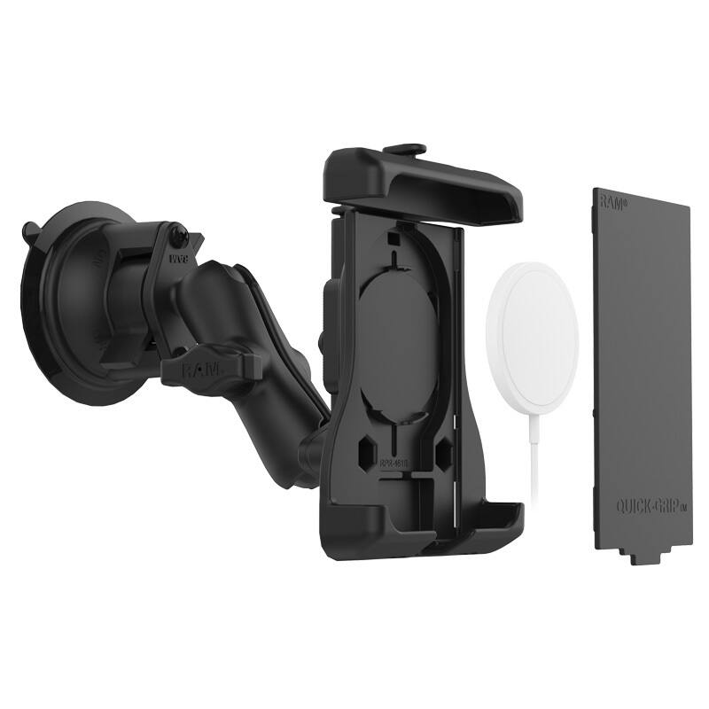 RAM-B-166-UN15WU RAM® Quick-Grip™ Suction Cup Mount for Apple MagSafe Compatible Phones empty