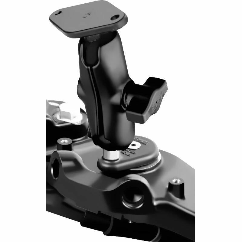 RAM-B-176U RAM® Fork Stem Mount on motorcycle