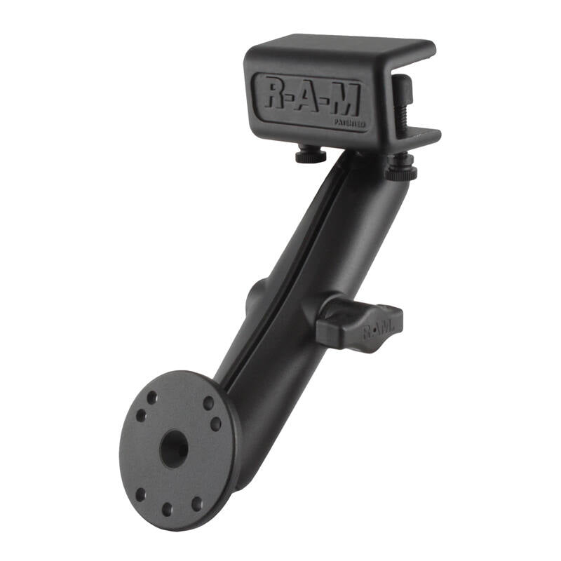 RAM Glareshield Clamp with Round Base & Long Arm