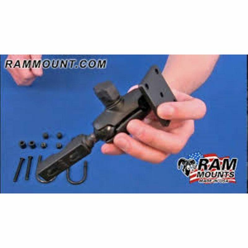 RAM Garmin Mounting Plate - Combination Brake/ Clutch/ U-Bolt Mount & short Arm