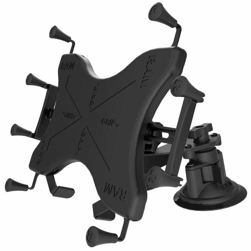 RAM-B-189-PIV1-UN9U RAM® X-Grip® with Twist-Lock™ Pivot Suction for 9"-10" Tablets - Medium arm