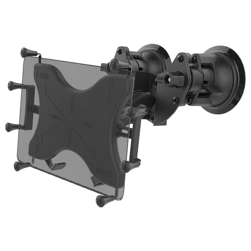 RAM-B-189-PIV1-UN11U RAM® X-Grip® with RAM® Twist-Lock™ Pivot Suction for 12" Tablets