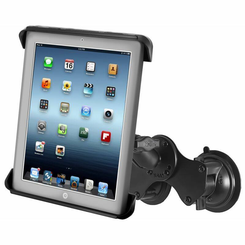 RAM-B-189-TAB3U RAM® Tab-Tite™ with RAM® Twist-Lock™ Dual Suction base for Tablets with iPad