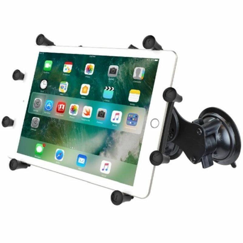 RAM-B-189-UN11U RAM® Universal X-Grip® Holder for 12" Tablets with Dual Suction Cup Mount