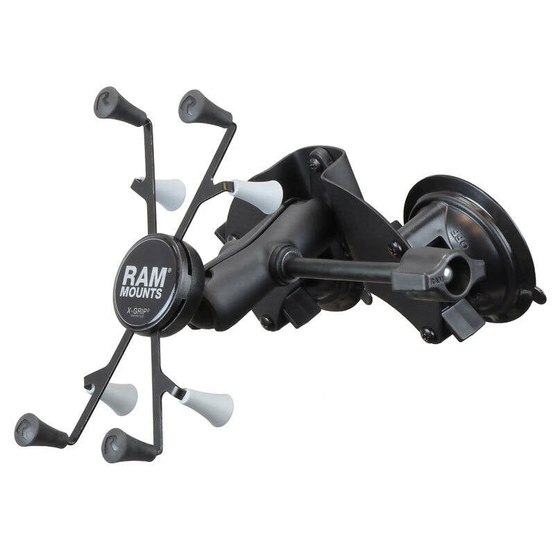 RAM-B-189-UN8-ALA1-KRU RAM® X-Grip® with RAM® Twist-Lock™ Dual Suction for 7"-8" Tablets