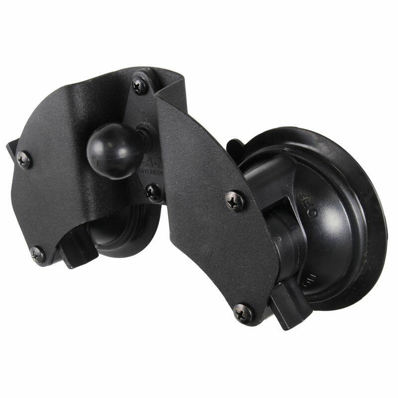 RAM-B-189BU RAM® Twist-Lock™ Dual Suction Cup Base with ball