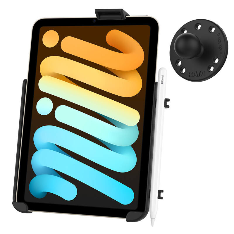 RAM-B-202-AP36U RAM® EZ-Roll'r™ Cradle for Apple iPad mini 6 with B series 1" ball