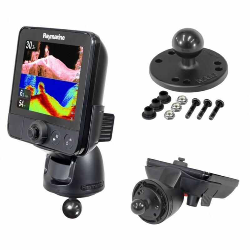 RAM-202U-RYM1 RAM® Ball Adapter with Hardware for Raymarine Dragonfly