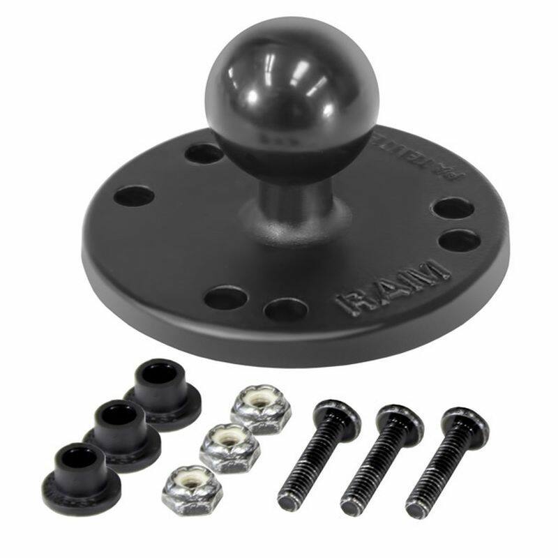 RAM-B-202-RYM1 RAM® Ball Adapter with Hardware for Raymarine Dragonfly - B Size