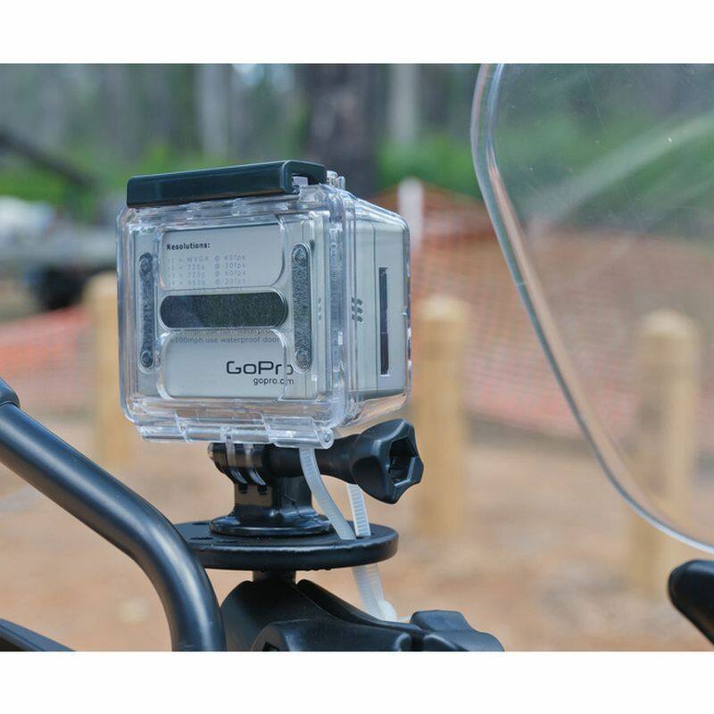 RAM-B-202AU Camera Mount (1/4"-20 Threaded Stud) on GoPro