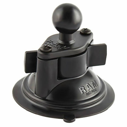 RAM Camera Mount (1/4"-20 male thread) with Medium Arm and Suction Cup Base