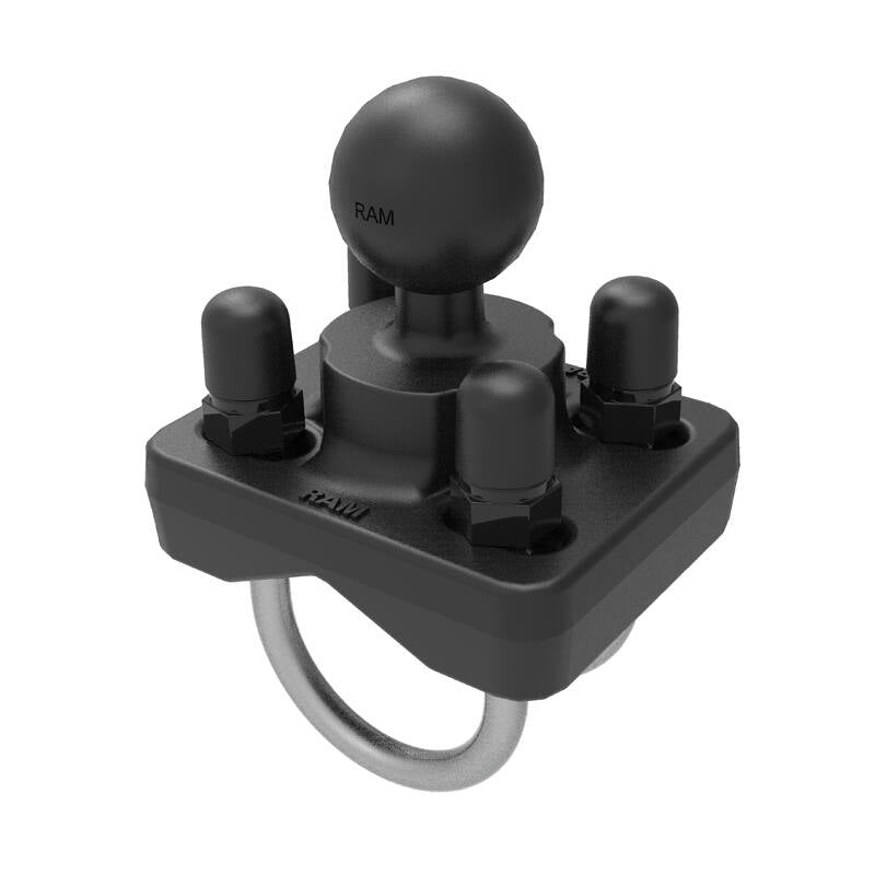 RAM-B-235U RAM® Double U-Bolt Rail Mount for Smaller Rails