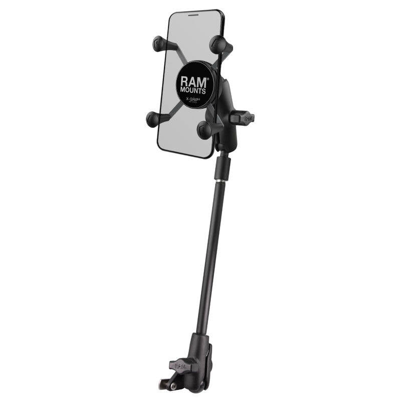 RAM-B-238-WCT-9-UN7 RAM® X-Grip® Phone Mount for Wheelchair Seat Tracks