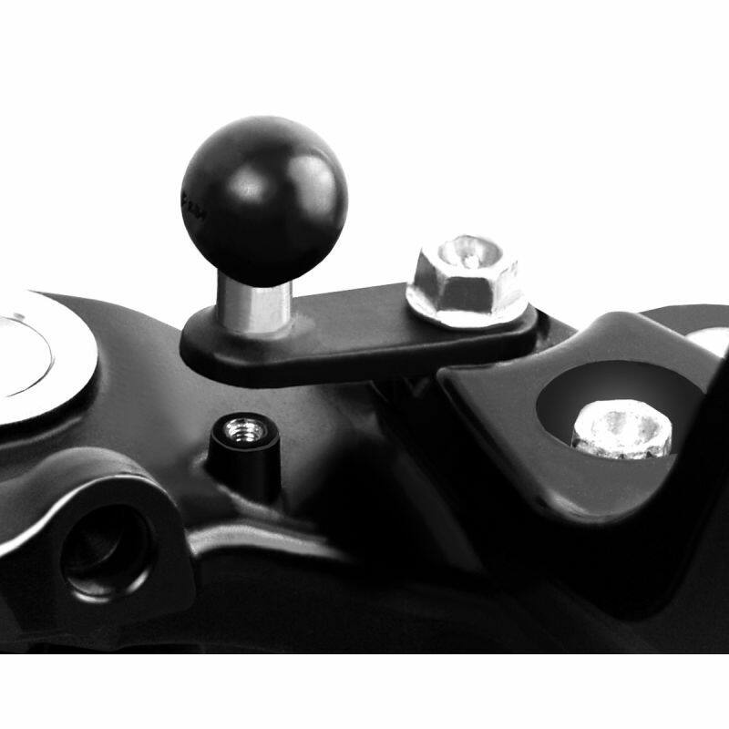 RAM-B-252U RAM® 11mm Bolt Head Adaptor Ball Base installed
