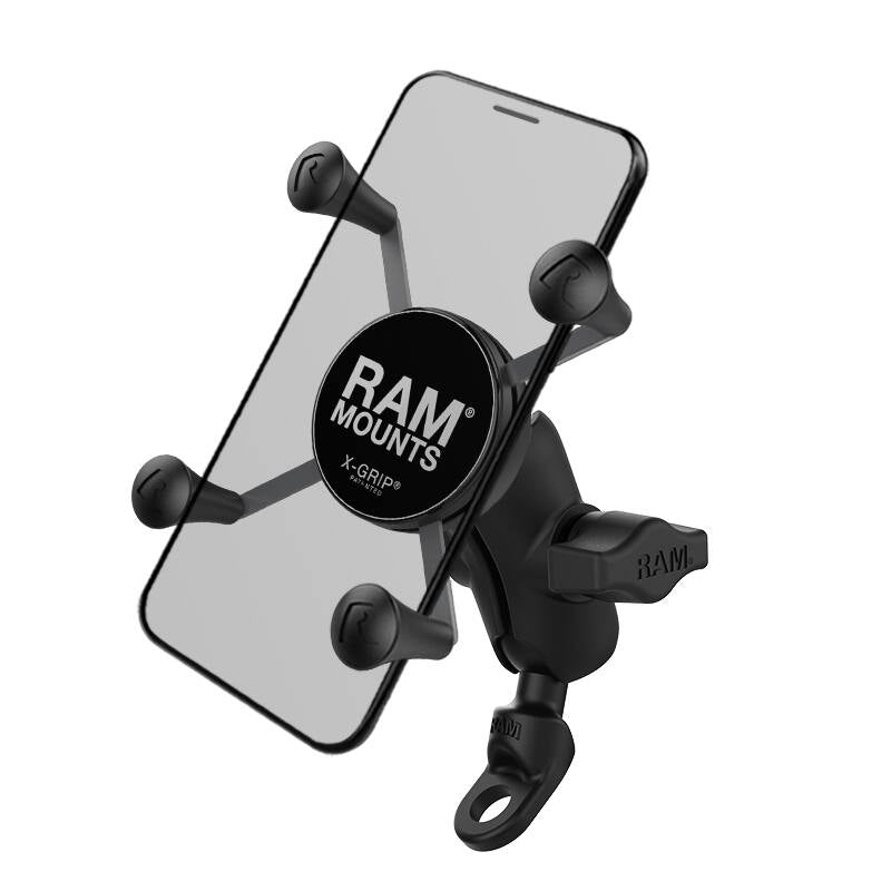 RAM-B-272-A-UN7 RAM® X-Grip® Phone Mount with 9mm Angled Bolt Head Adapter