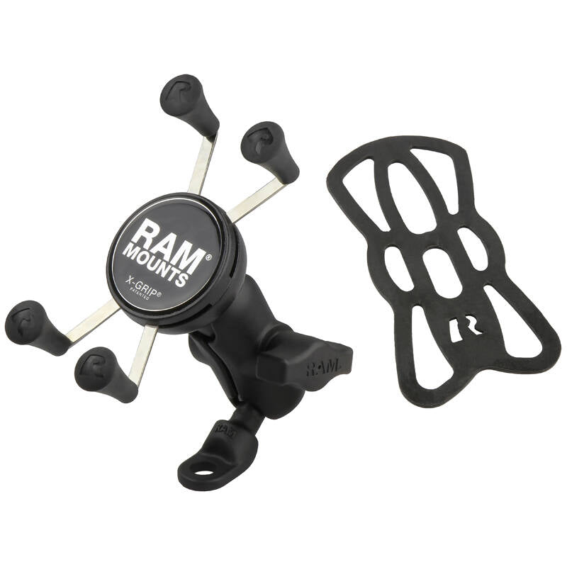 RAM-B-272-A-UN7 RAM® X-Grip® Phone Mount with 9mm Angled Bolt Head Adapter