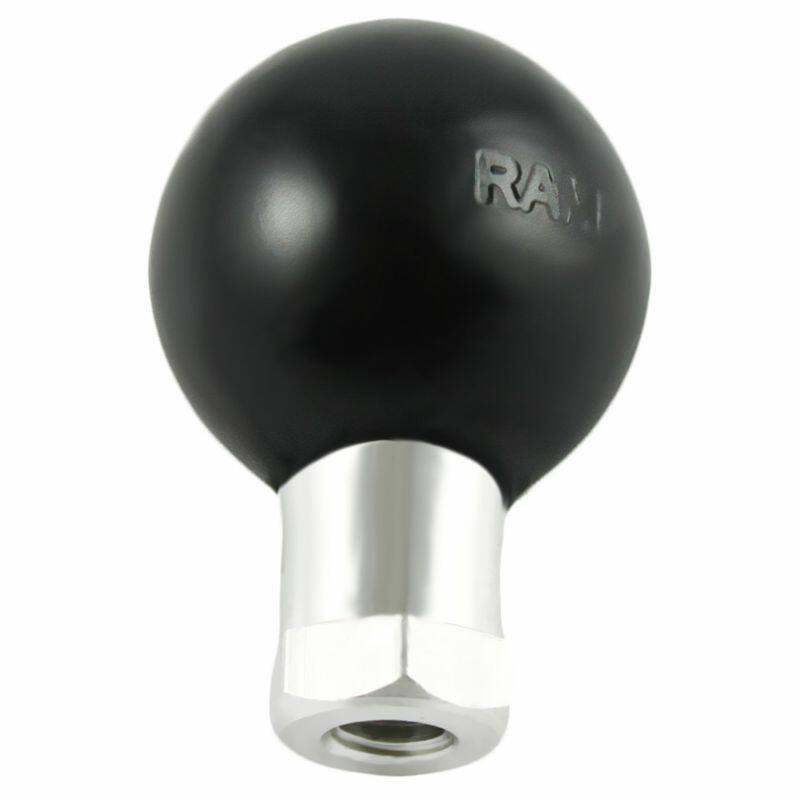 RAM-B-273SS-M6U RAM® Stainless Steel Ball Adapter with M6 x 1 Threaded Female Hole