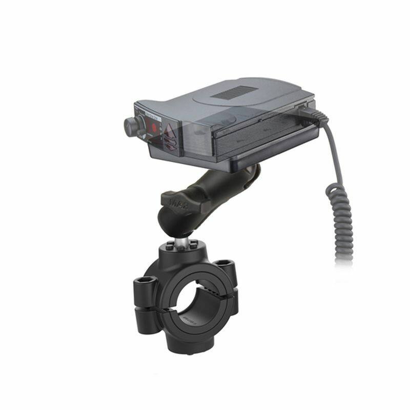 RAM-B-300-415-15-2U RAM® Power Plate™ III radar detector mount with Torque Base - oversize Bars - medium arm