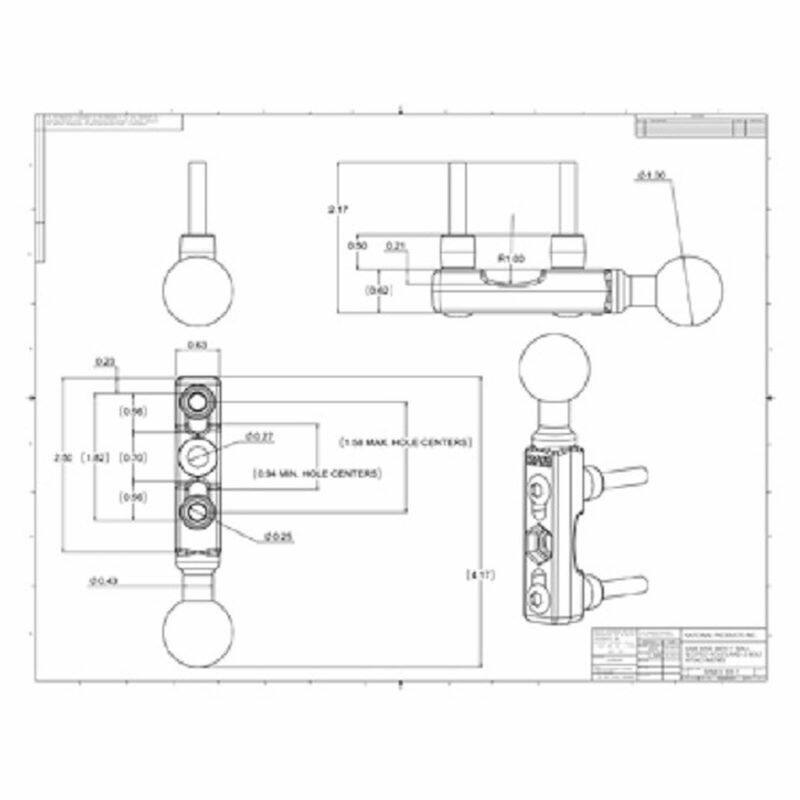 ram-b-309-1U drawing file and dimensions