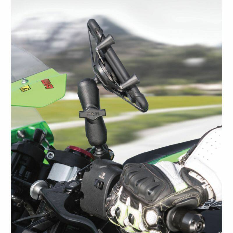 RAM-B-309-1-UN7U RAM® X-Grip® Phone Holder with Brake/Clutch reservoir Base