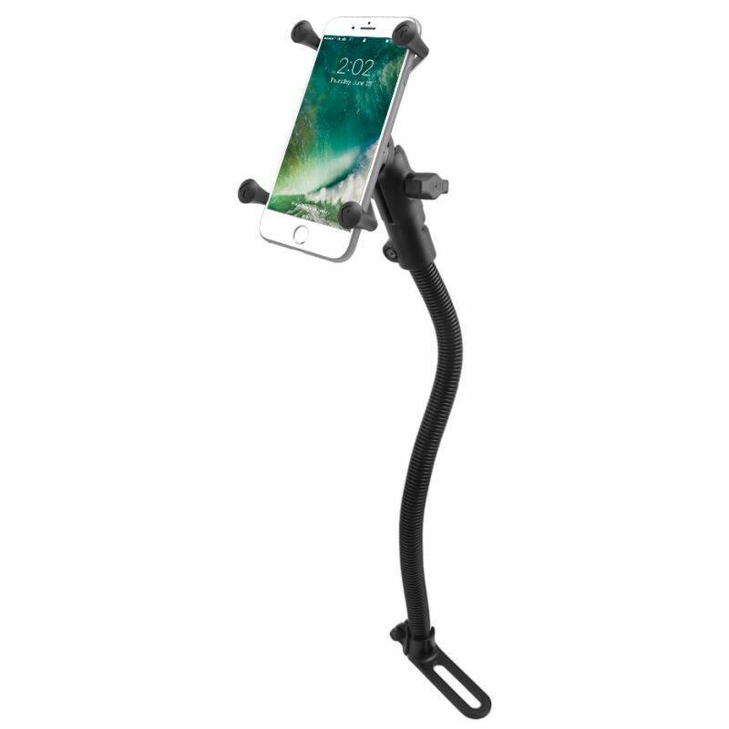 RAM-B-316-1-UN10U RAM® X-Grip® Large Phone Holder with RAM® Pod™ I Vehicle Mount with iPhone
