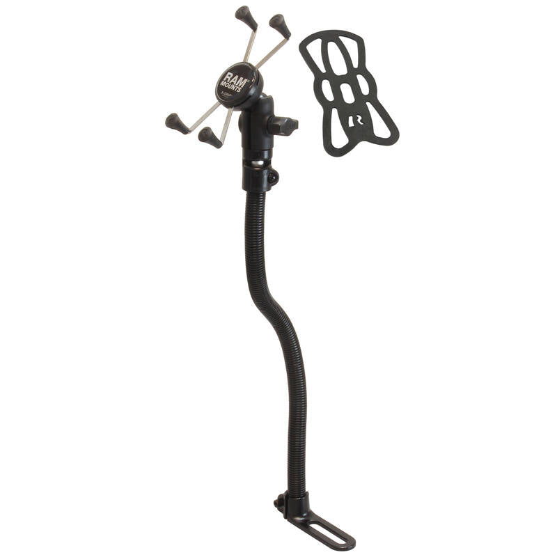 RAM-B-316-1-UN10U RAM® X-Grip® Large Phone Holder with RAM® Pod™ I Vehicle Mount with tether