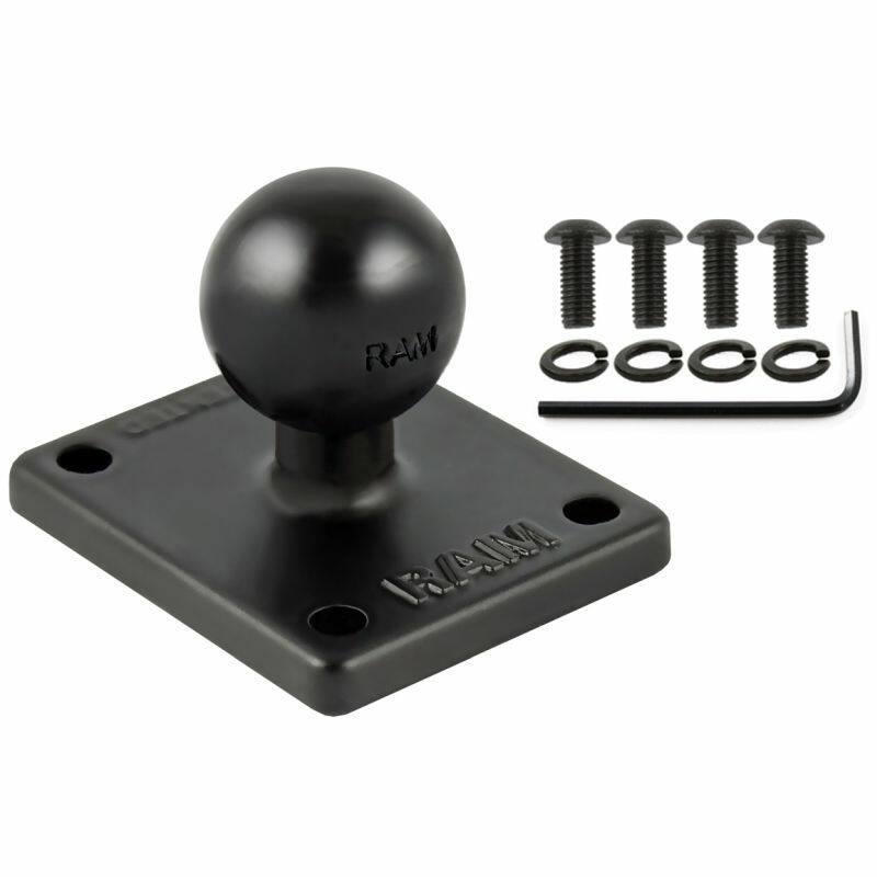 RAM-B-347U-TOM1 RAM® Ball Adaptor with AMPS Plate for TomTom Bridge, Rider 2 - with accessories