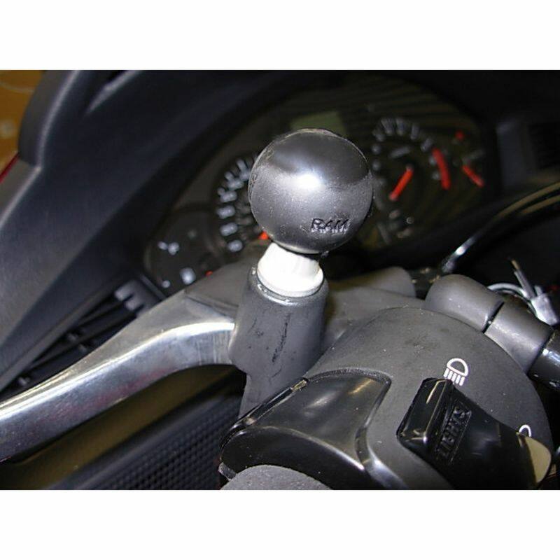 RAM-B-349-1U RAM® Ball Adapter with M10 X 1.5 Threaded Post on handlebars