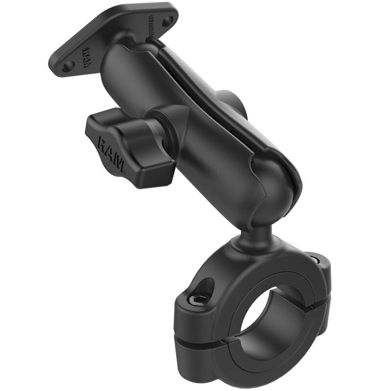 RAM-B-408-112-15-238U RAM® Torque™ Large Rail Base with Diamond Plate - Medium Arm