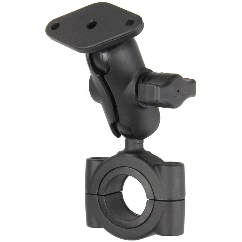 RAM-B-408-112-15-A-238U RAM® Torque™ Large Rail Base with Diamond Plate - Short Arm