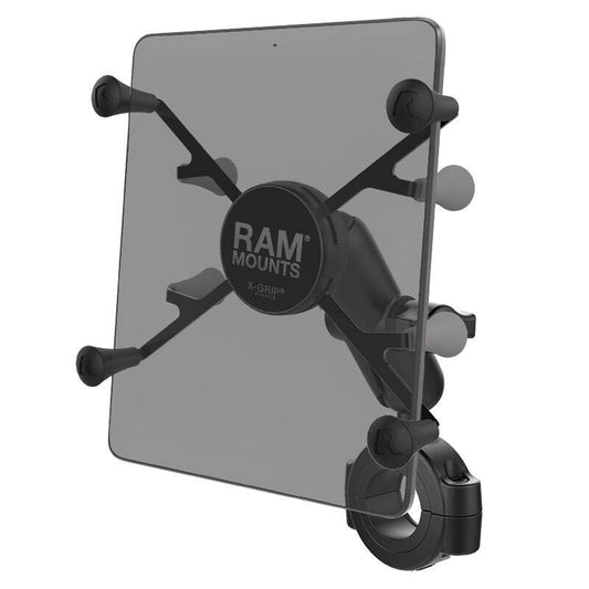 RAM-B-408-112-15-UN8U RAM® X-Grip® with RAM® Torque™ Large Rail Base for 7"-8" Tablets