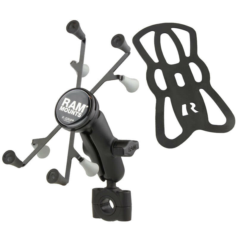 RAM-B-408-75-1-UN8 RAM® X-Grip® for 7-8" Tablets with Torque™ Rail Base for medium bars with tether