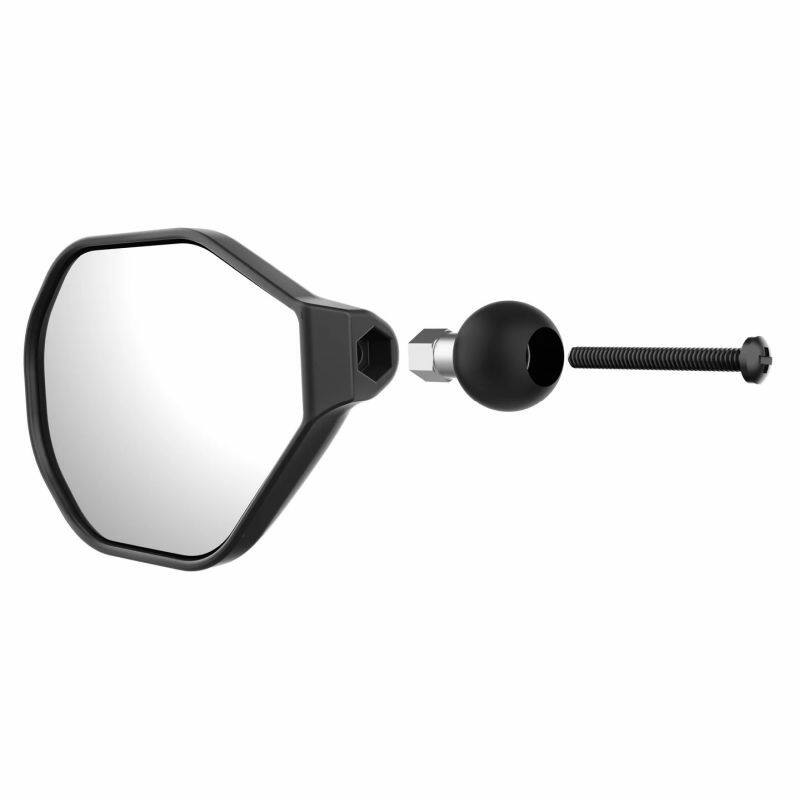 RAM-B-465LU RAM® Tough-Mirror™ Left Mirror with Ball - components
